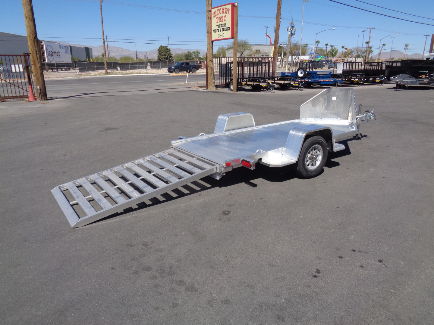 New 2027 Aluma * MC10 * Single Axle Motorcycle Trailer