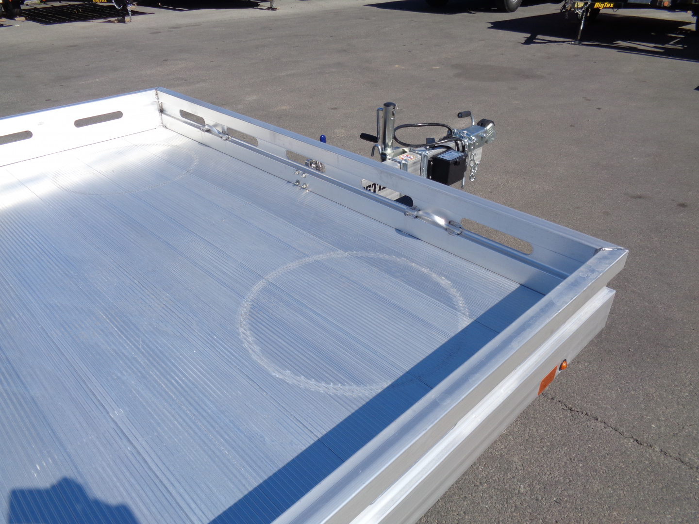 New 2027 Aluma * 8015S TILT * 15Ft Single Axle Tilt Aluminum ATV Trailer