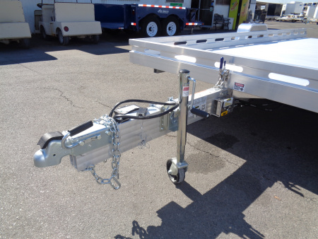 New 2027 Aluma * 8015S TILT * 15Ft Single Axle Tilt Aluminum ATV Trailer