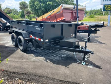 New 2026 Bandit 6X10 TANDEM AXLE 7000 LB GVWR Dump Trailer