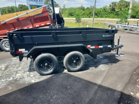 New 2026 Bandit 6X10 TANDEM AXLE 7000 LB GVWR Dump Trailer