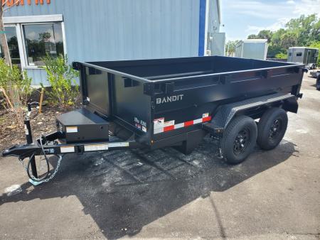 New 2026 Bandit 6X10 TANDEM AXLE 7000 LB GVWR Dump Trailer