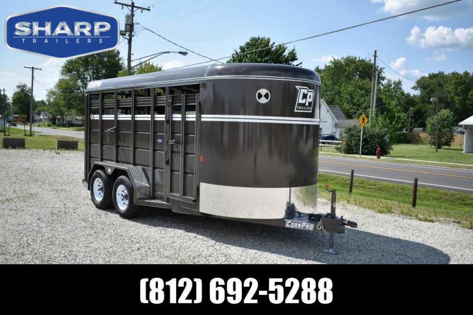 New 2026 CornPro SB-16 6S Stock / Stock Combo Trailer