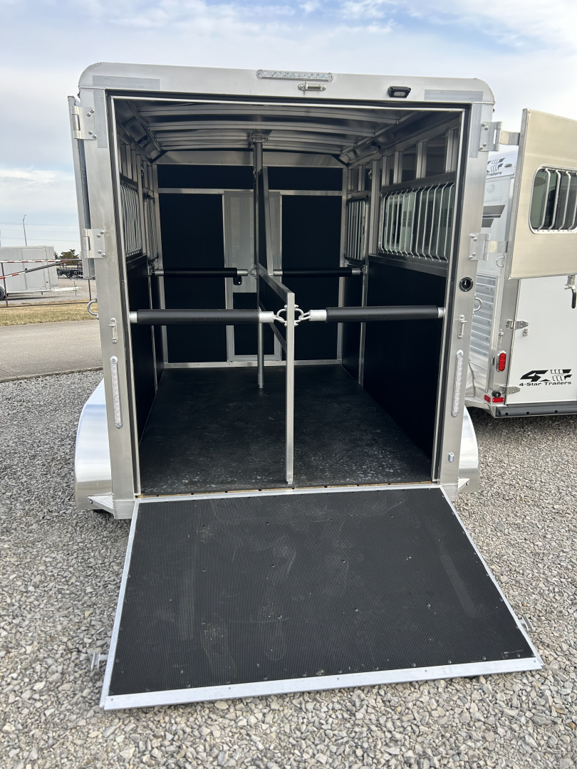 New 2026 Shadow 2 Horse Straight Load Horse Trailer