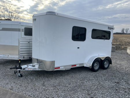 New 2026 Shadow 2 Horse Straight Load Horse Trailer