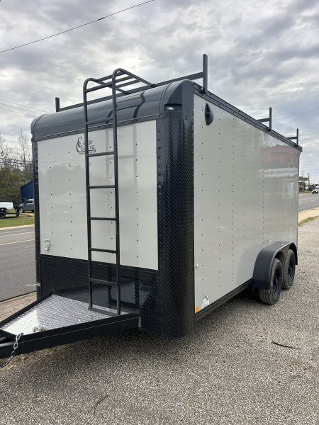 New 2026 Cargo Craft 7X16-DOVE GREY CONTRACTOR Cargo / Enclosed Trailer