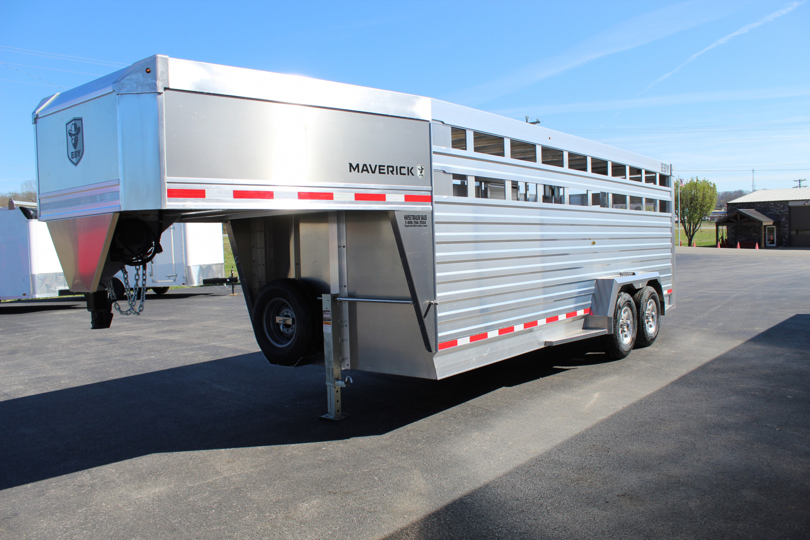 New 2027 EBY Trailers MAVERICK Stock / Stock Combo Trailer