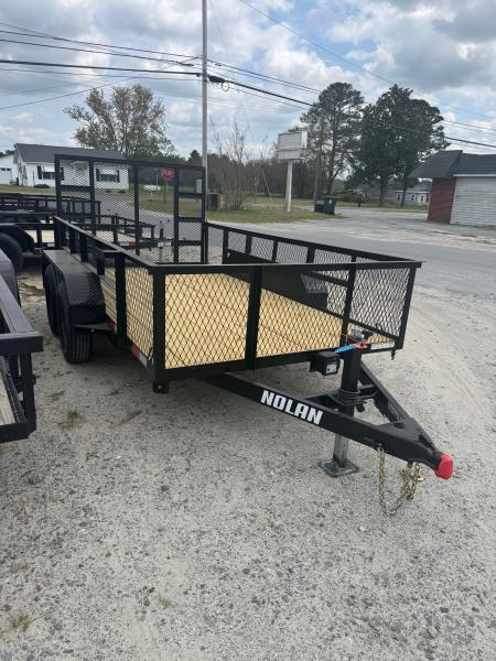 New 2026 Nolan Manufacturing NOL6127KMESH Utility Trailer