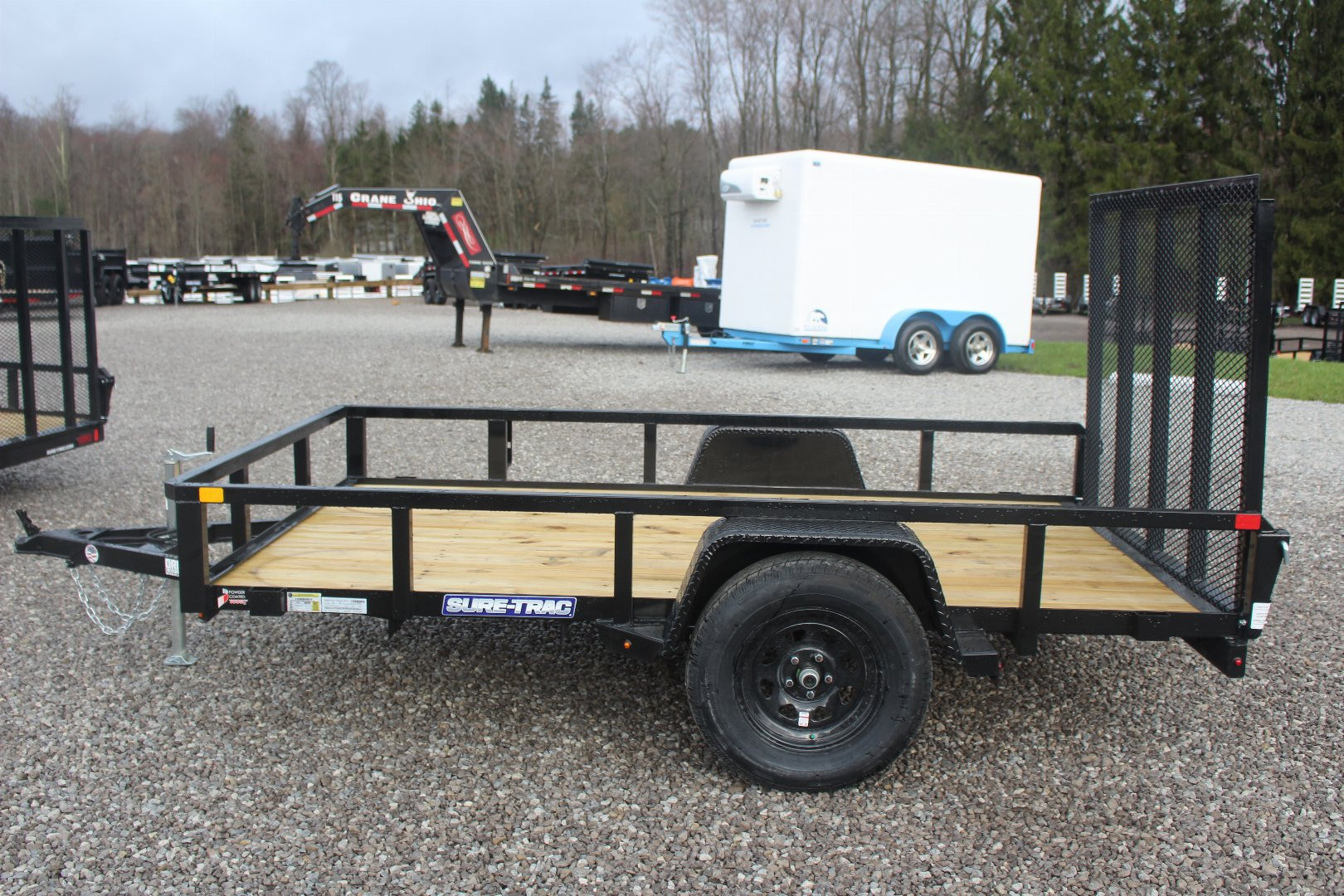 New 2026 Sure-Trac 6' x 10' Single Axle Tube Top Utility Trailer - 2990# GVW