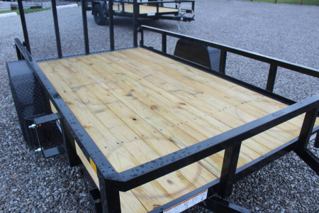 New 2026 Sure-Trac 6' x 10' Single Axle Tube Top Utility Trailer - 2990# GVW