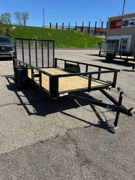 New 2026 Quality Steel and Aluminum 6x12 Utility/Landscape Trailer #261605 Utility Trailer
