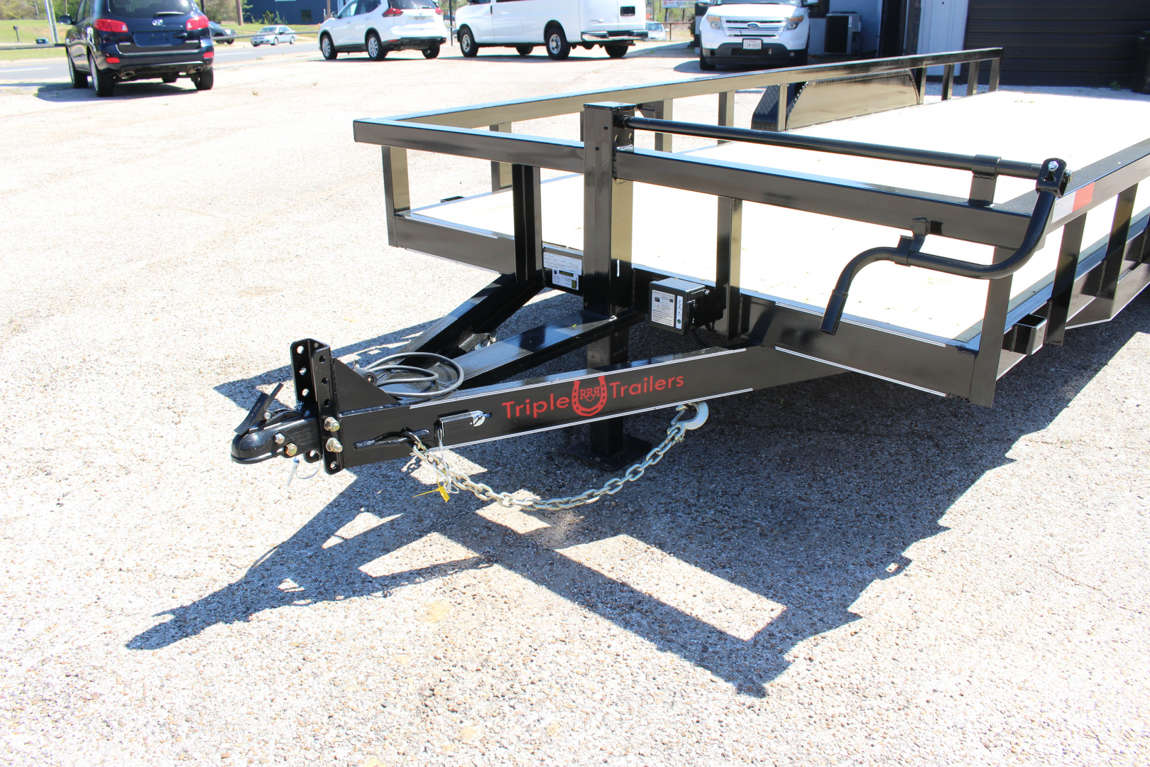 New 2026 Triple R 83X20 (2) 8K BRAKES, SLIDE IN RAMPS Equipment Trailer