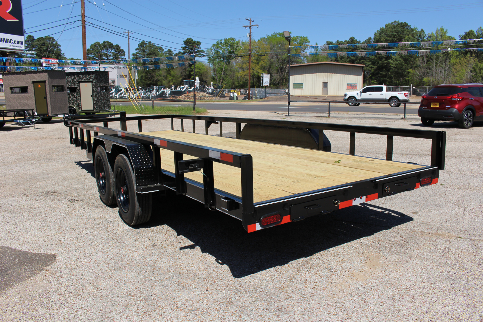 New 2026 Triple R 83X20 (2) 8K BRAKES, SLIDE IN RAMPS Equipment Trailer