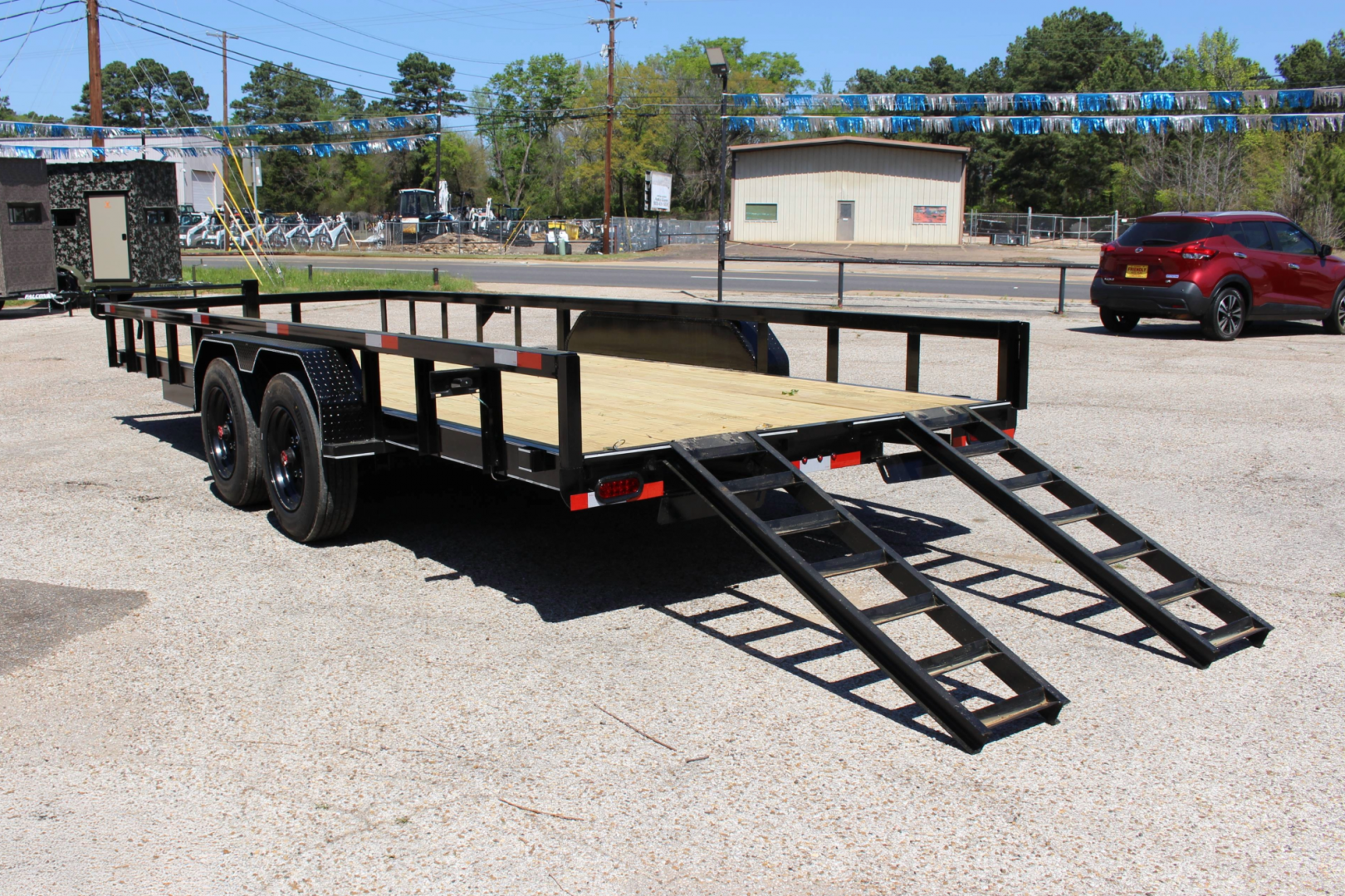 New 2026 Triple R 83X20 (2) 8K BRAKES, SLIDE IN RAMPS Equipment Trailer