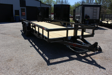 New 2026 Triple R 83X20 (2) 8K BRAKES, SLIDE IN RAMPS Equipment Trailer