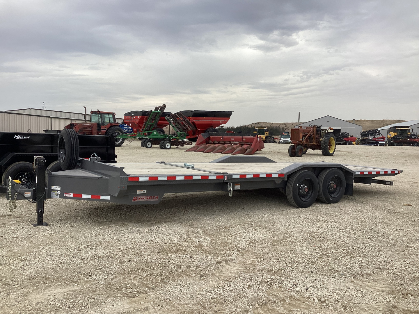 Used 2025 Midsota NTBWB24-BP-176 Tilt Trailer