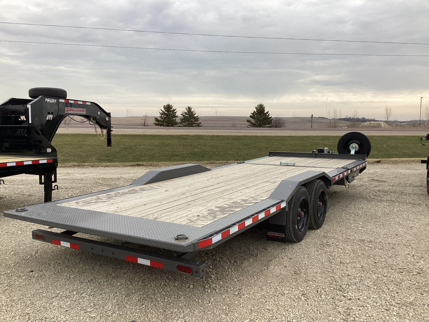 Used 2025 Midsota NTBWB24-BP-176 Tilt Trailer