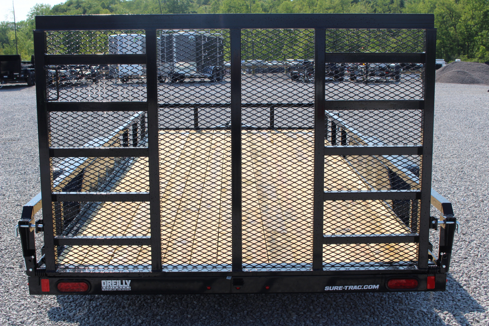 New 2026 Sure-Trac 7' x 16' Tandem Axle Tube Top Utility Trailer - 7000# GVW