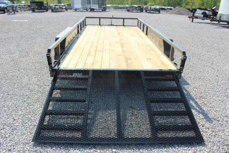 New 2026 Sure-Trac 7' x 16' Tandem Axle Tube Top Utility Trailer - 7000# GVW