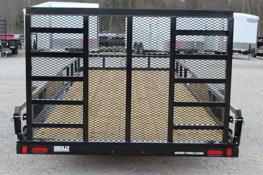 New 2026 Sure-Trac 7' x 18' Tandem Axle Tube Top Utility Trailer - 7000# GVW