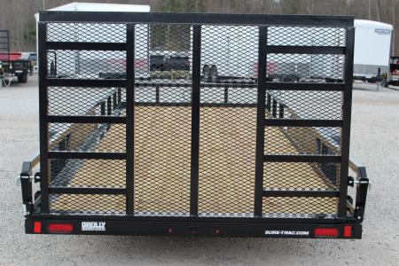New 2026 Sure-Trac 7' x 18' Tandem Axle Tube Top Utility Trailer - 7000# GVW