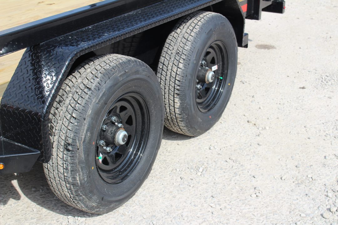 New 2026 Sure-Trac 7' x 18' Tandem Axle Tube Top Landscape Utility Trailer - 10,000# GVW