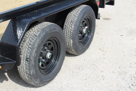 New 2026 Sure-Trac 7' x 18' Tandem Axle Tube Top Landscape Utility Trailer - 10,000# GVW