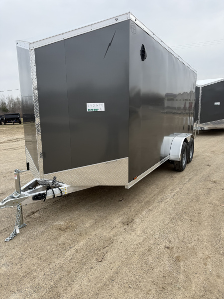 New 2026 Lightning Trailers 7X16 78  INTERIOR W/ RAMP DOOR Cargo / Enclosed Trailer