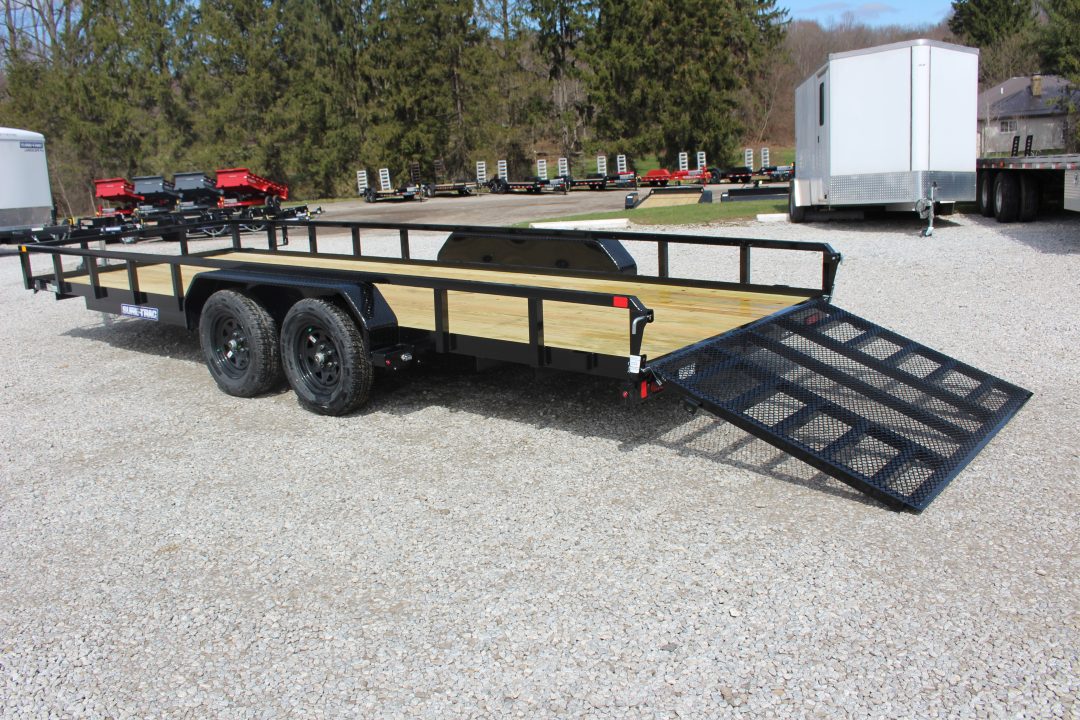 New 2026 Sure-Trac 7' x 20' Tandem Axle Tube Top Utility Trailer - 7000# GVW
