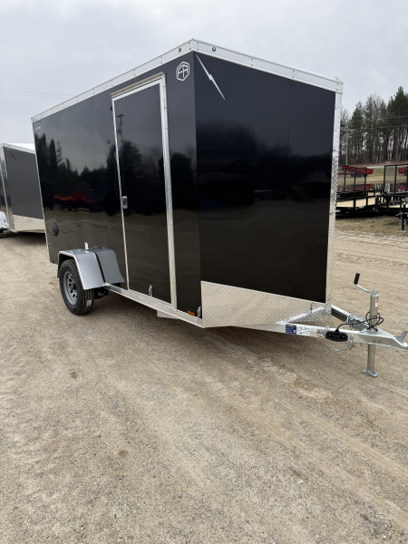 New 2026 Lightning Trailers 6X12 78  INTERIOR HEIGHT W./RAMP DOOR ALL ALUMINUM Cargo / Enclosed Trailer