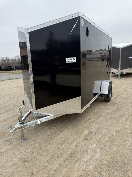 New 2026 Lightning Trailers 6X12 78" INTERIOR HEIGHT W./RAMP DOOR ALL ALUMINUM Cargo / Enclosed Trailer