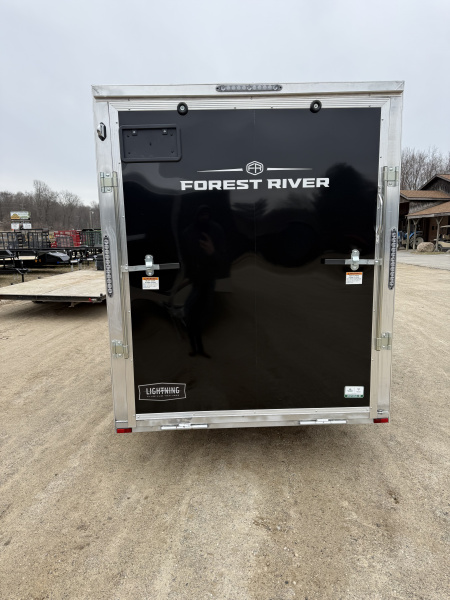 New 2026 Lightning Trailers 6X12 78" INTERIOR HEIGHT W./RAMP DOOR ALL ALUMINUM Cargo / Enclosed Trailer
