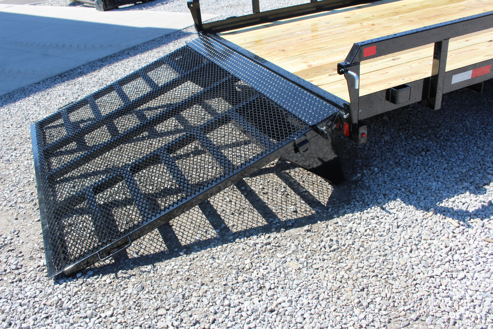 New 2026 Sure-Trac 7' x 20' Tandem Axle Tube Top Landscape Utility Trailer - 10,000# GVW