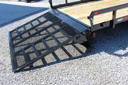 New 2026 Sure-Trac 7' x 20' Tandem Axle Tube Top Landscape Utility Trailer - 10,000# GVW