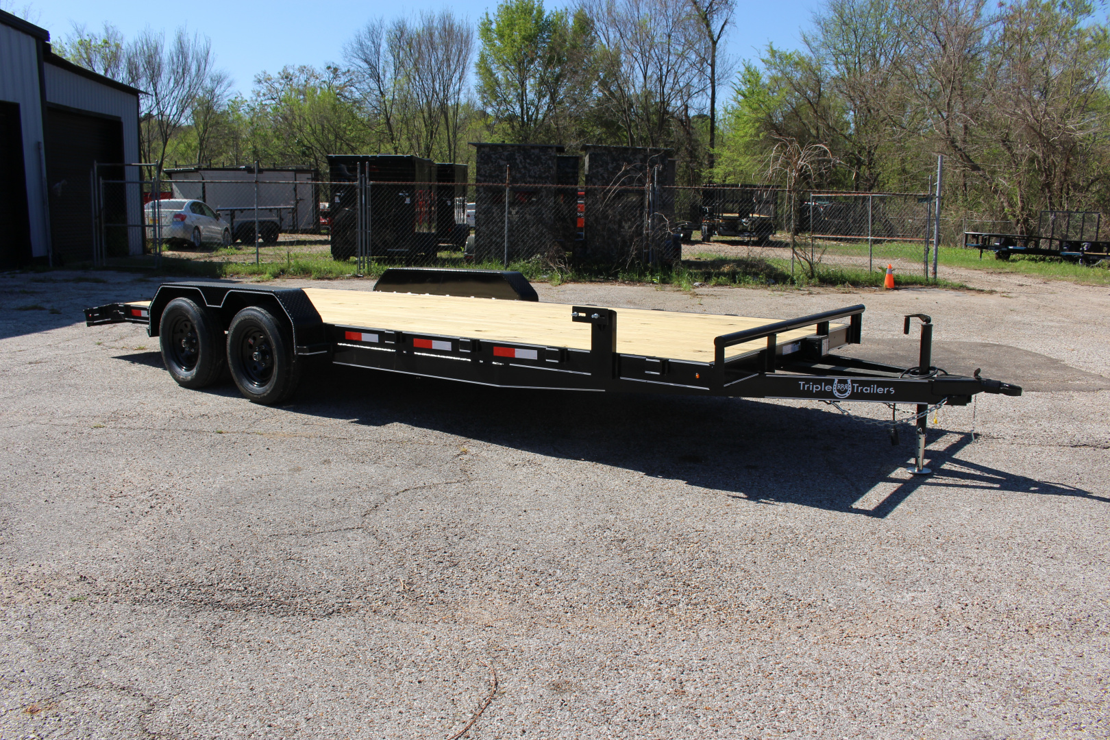 New 2026 Triple R 83X18 WOODFLOOR Car Hauler
