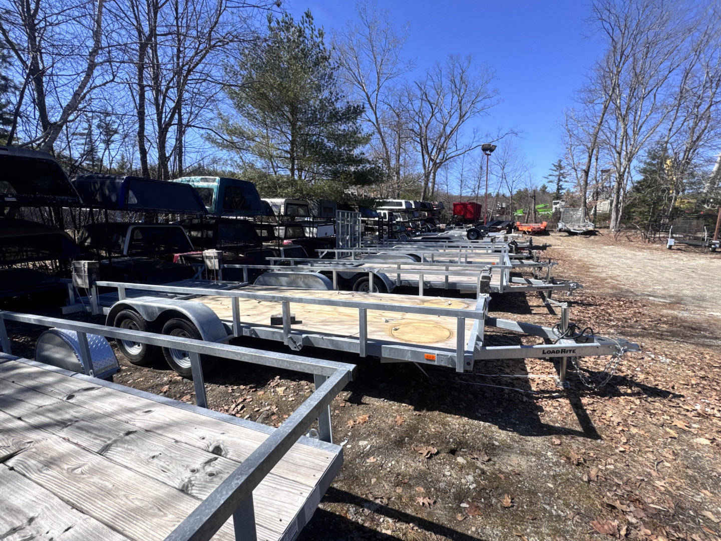 New 2025 Load Rite UT6518E2 Utility Trailer