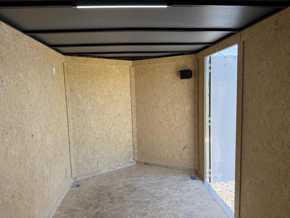 New 2026 Covered Wagon Trailers 7X12 SA POLY BAR LOCK Cargo / Enclosed Trailer