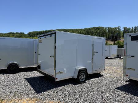 New 2026 Covered Wagon Trailers 7X12 SA POLY BAR LOCK Cargo / Enclosed Trailer