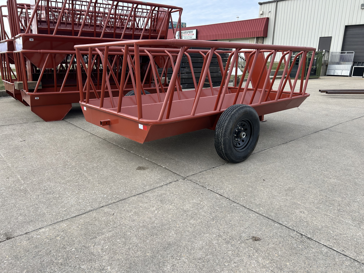 New 2026 12' Bale Feeder Wagon