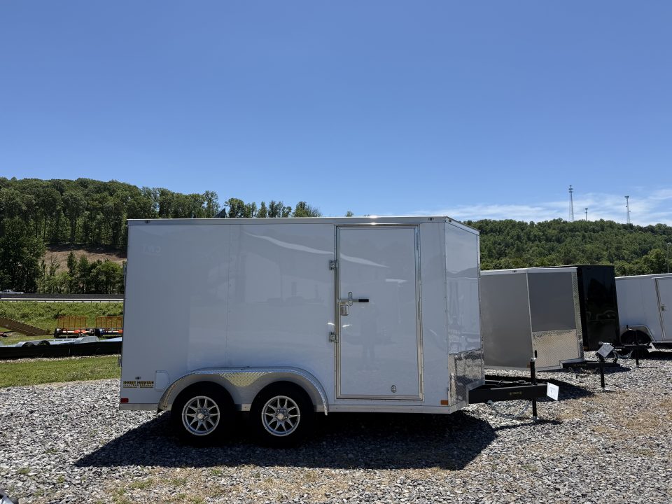 New 2026 Covered Wagon Trailers 7X12 TA2 POLY BAR LOCK Cargo / Enclosed Trailer
