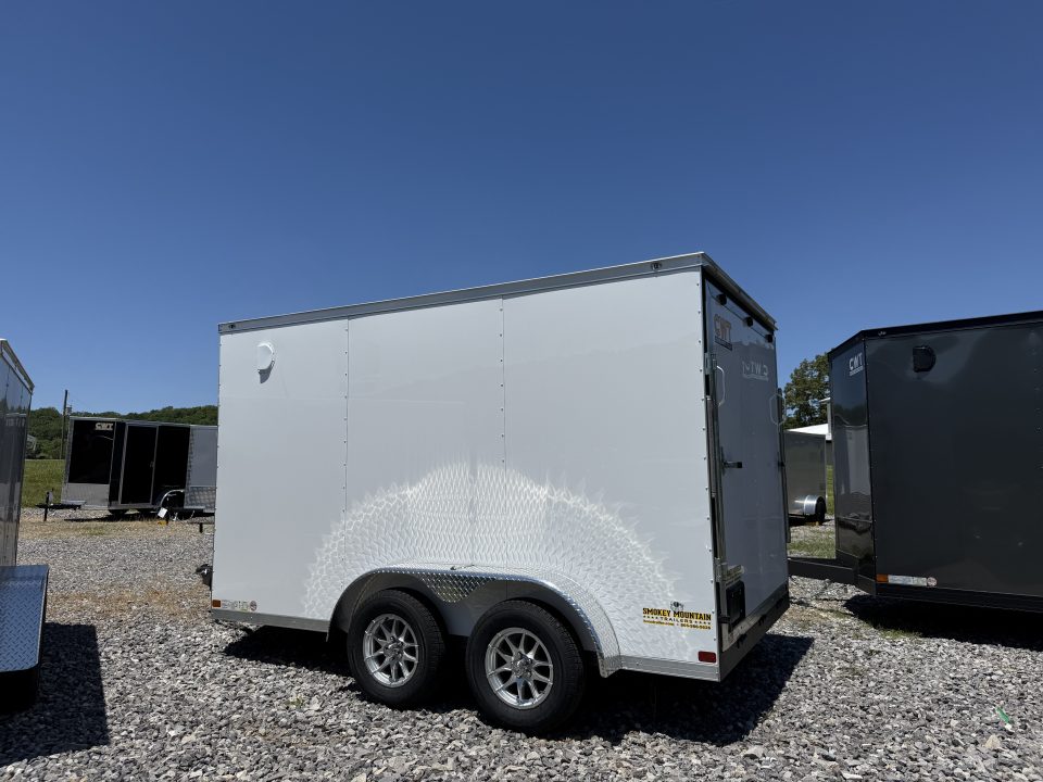 New 2026 Covered Wagon Trailers 7X12 TA2 POLY BAR LOCK Cargo / Enclosed Trailer