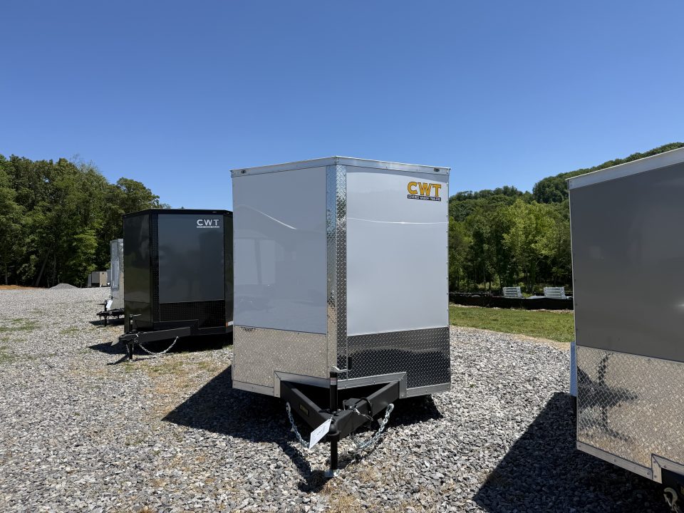 New 2026 Covered Wagon Trailers 7X12 TA2 POLY BAR LOCK Cargo / Enclosed Trailer