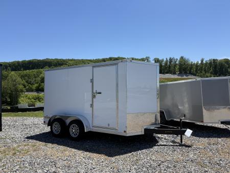 New 2026 Covered Wagon Trailers 7X12 TA2 POLY BAR LOCK Cargo / Enclosed Trailer