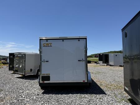 New 2026 Covered Wagon Trailers 7X12 TA2 POLY BAR LOCK Cargo / Enclosed Trailer