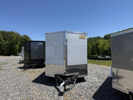 New 2026 Covered Wagon Trailers 7X12 TA2 POLY BAR LOCK Cargo / Enclosed Trailer