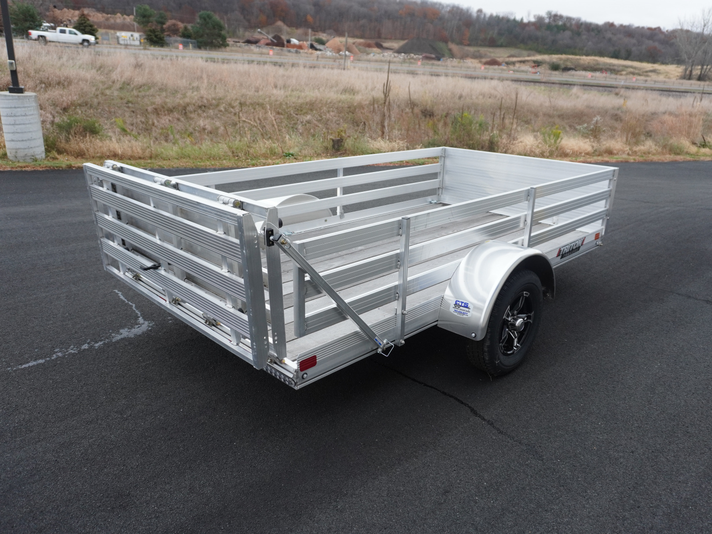 New 2026 Triton Trailers 64'x10ft Aluminum Utility Trailer