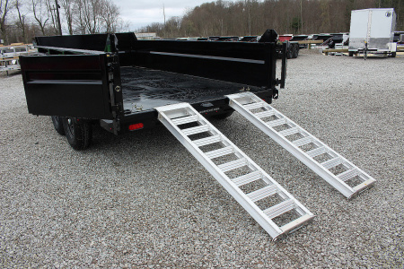 New 2026 Moritz 6' 10" x 14' Heavy Commercial DLH Series Dump Trailer - 14000# GVW