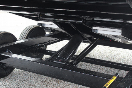 New 2026 Moritz 6' 10" x 14' Heavy Commercial DLH Series Dump Trailer - 14000# GVW