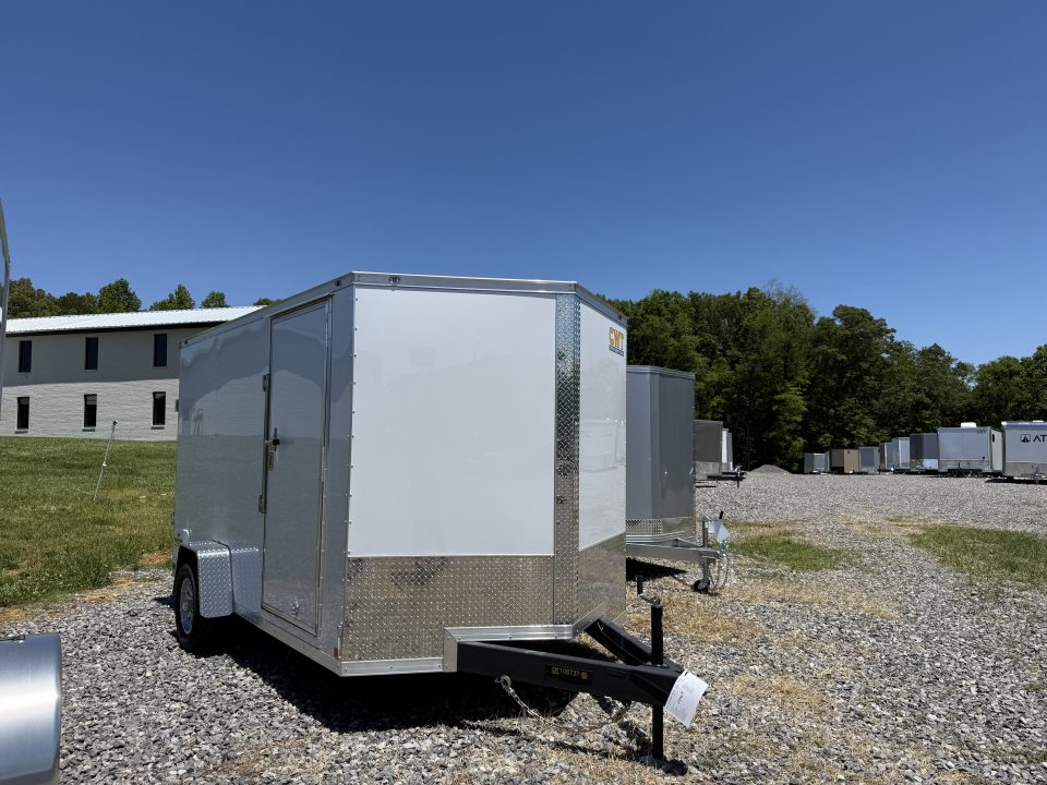 New 2026 Covered Wagon Trailers 7X12 SA POLY BAR LOCK Cargo / Enclosed Trailer