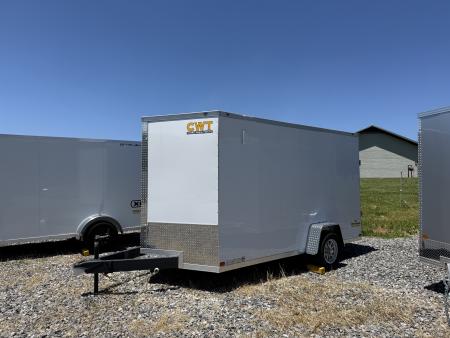 New 2026 Covered Wagon Trailers 7X12 SA POLY BAR LOCK Cargo / Enclosed Trailer